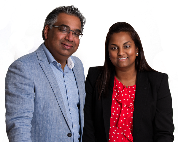 Kunal and Bhavna, Co-founders of Quality House & Land